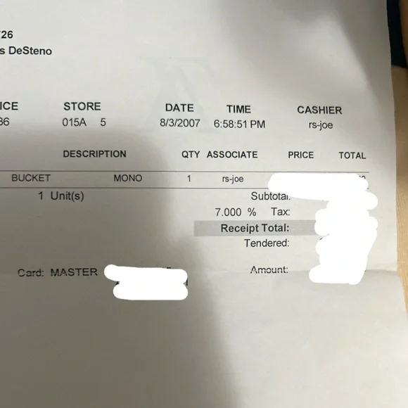 100% AUTH Louis Vuitton Bucket Bag GM &Removable Chain Zipper Wallet Pouch - Picture 6 of 13